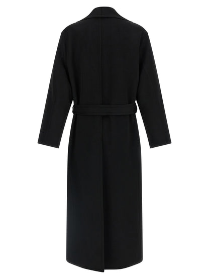 Tom Ford Black Virgin Wool Coat