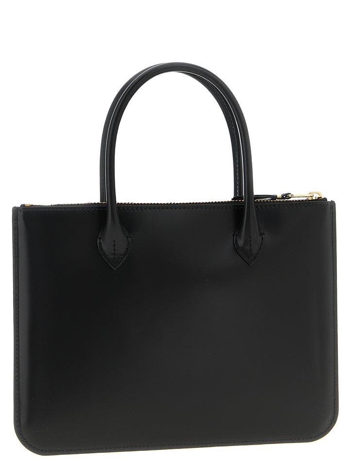 Comme Des Garçons Black Cowhide Handbag
