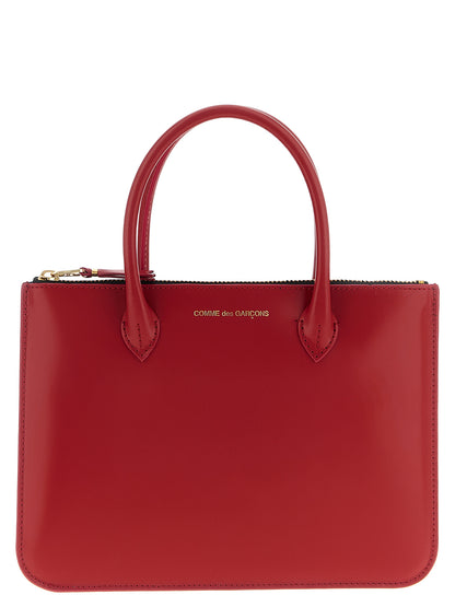 Comme Des Garçons Multicolor Cowhide Handbag