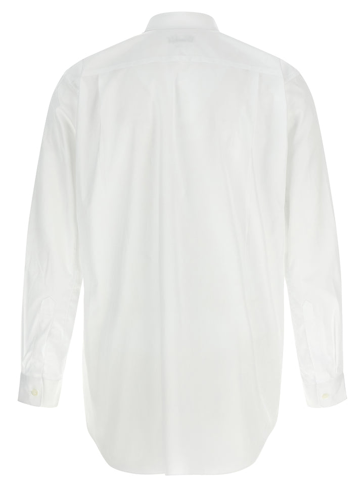 Comme Des Garçons Play White Cotton Blouse