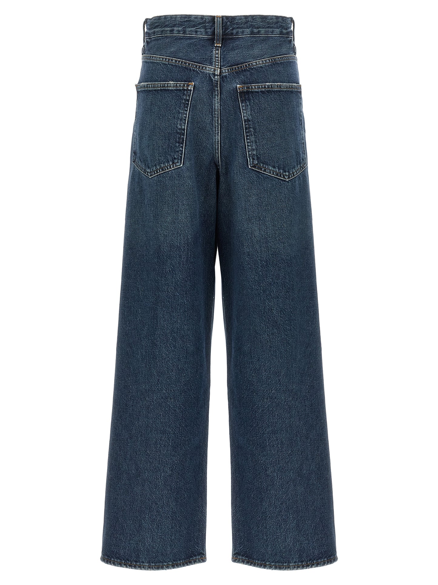Agolde Blue Cotton Jeans Denim
