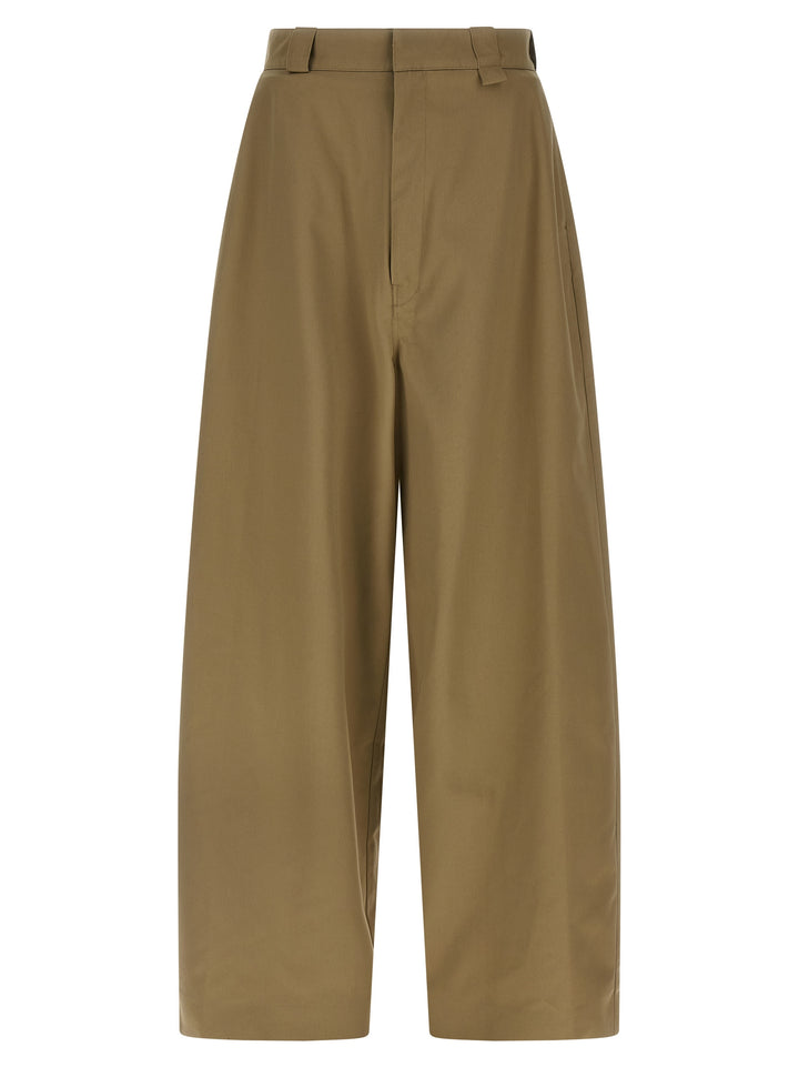 WILLY CHAVARRIA Beige Polyester Chino Pants