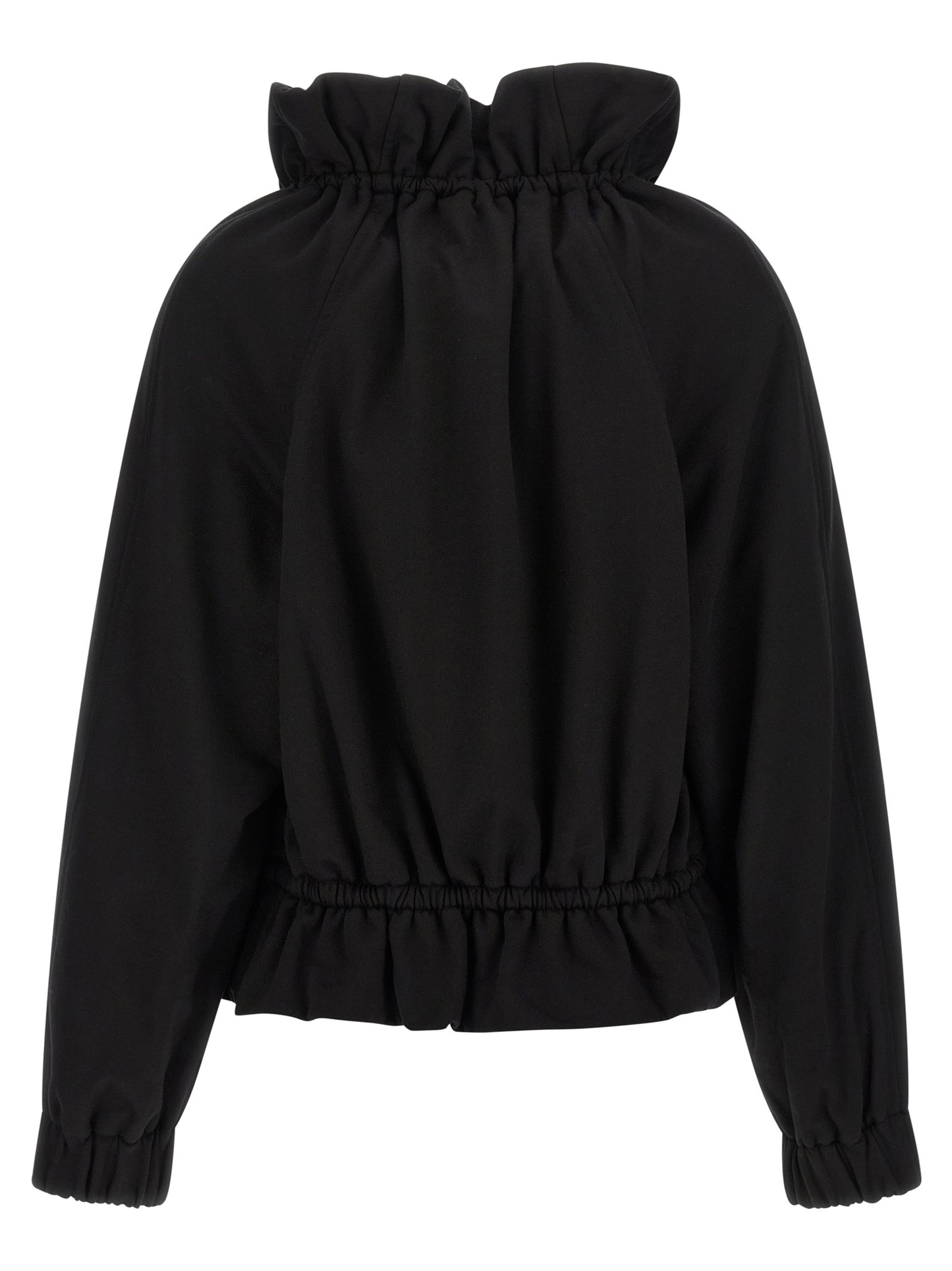 Dries Van Noten Black Cotton Sweatshirt
