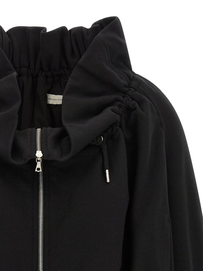 Dries Van Noten Black Cotton Sweatshirt