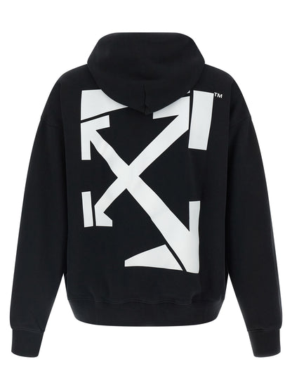 Off-White Bicolor Cotton Sweatshirt