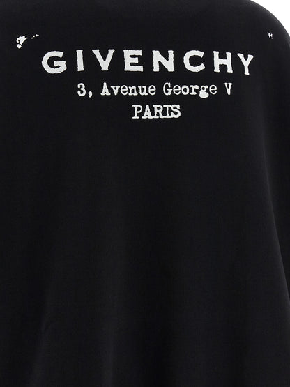 Givenchy Bicolor Cotton Hoodie