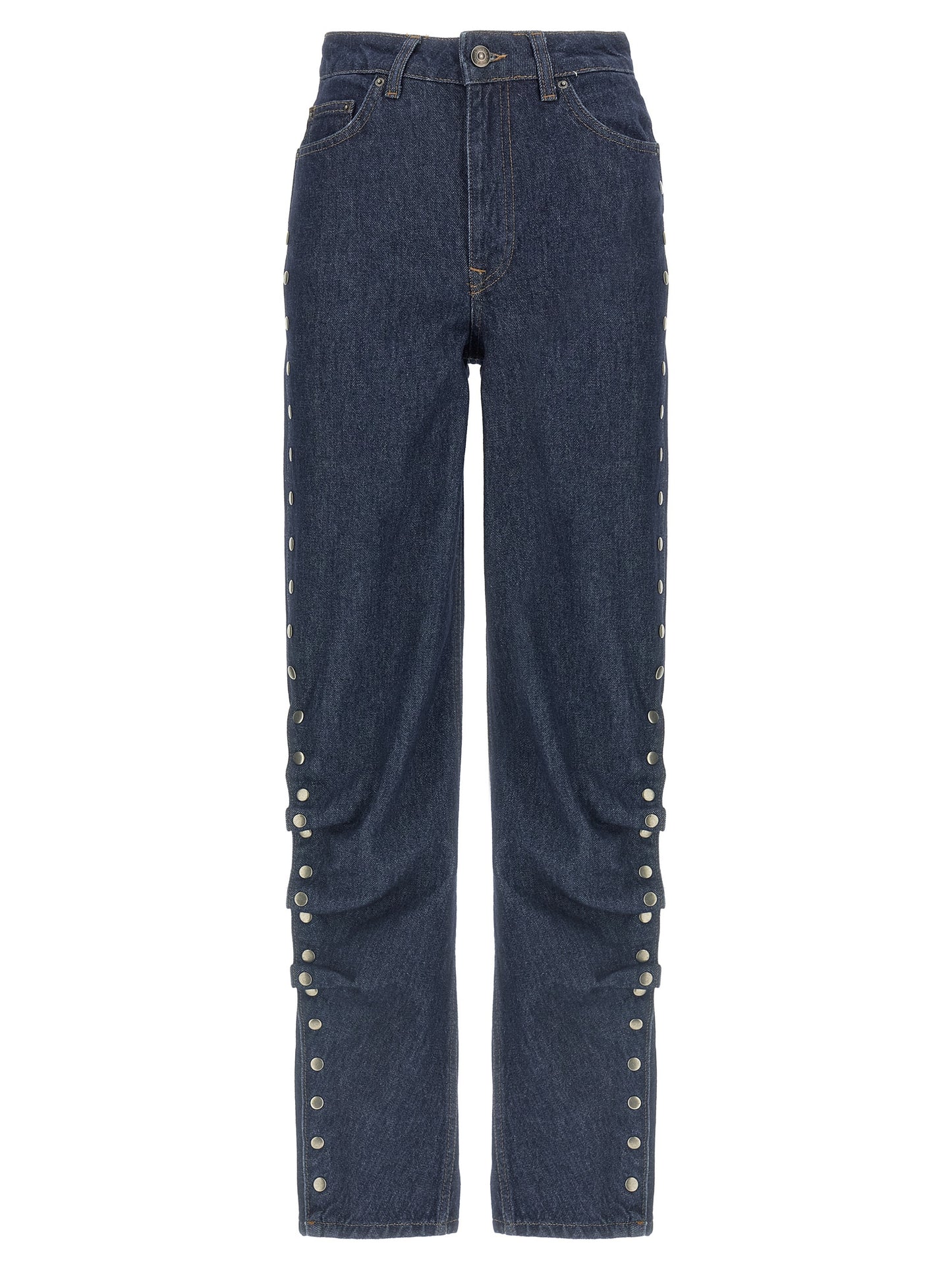 ROTATE BIRGER CHRISTENSEN Blue Cotton Jeans Denim