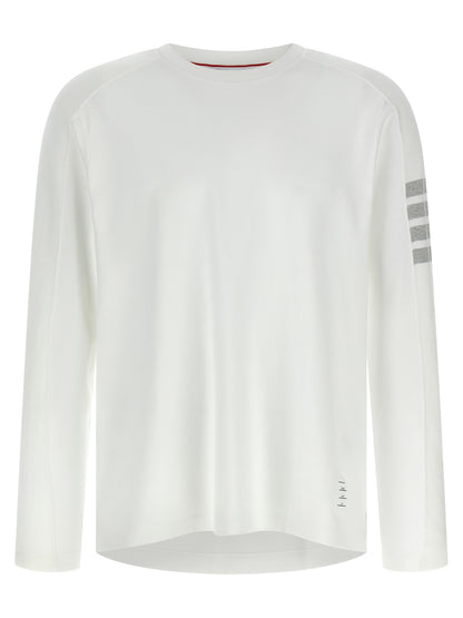Thom Browne White Cotton T-Shirt