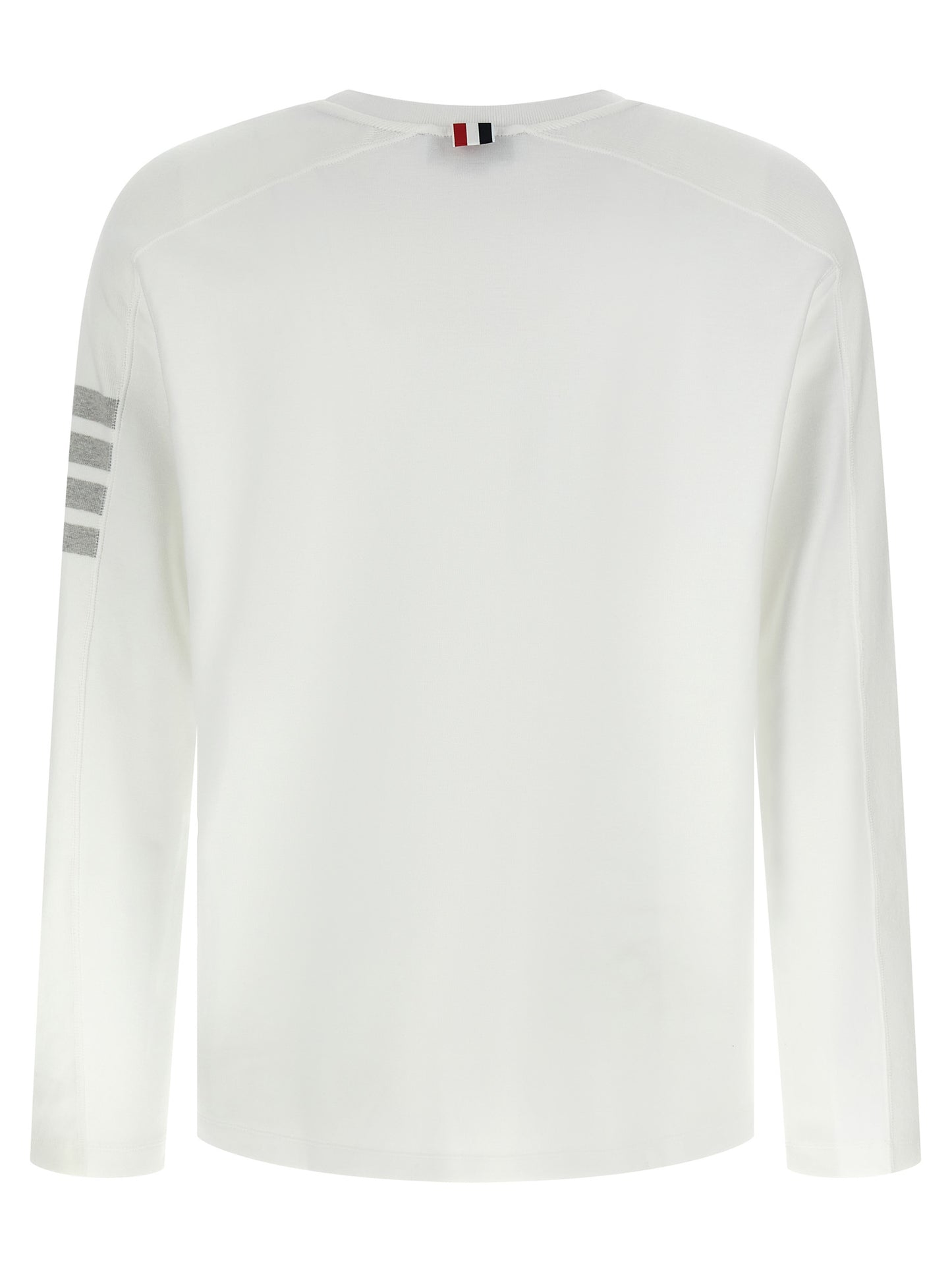Thom Browne White Cotton T-Shirt