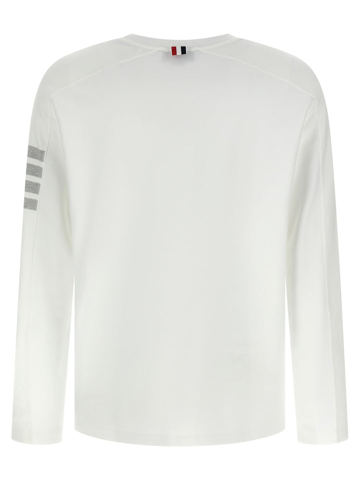 Thom Browne White Cotton T-Shirt