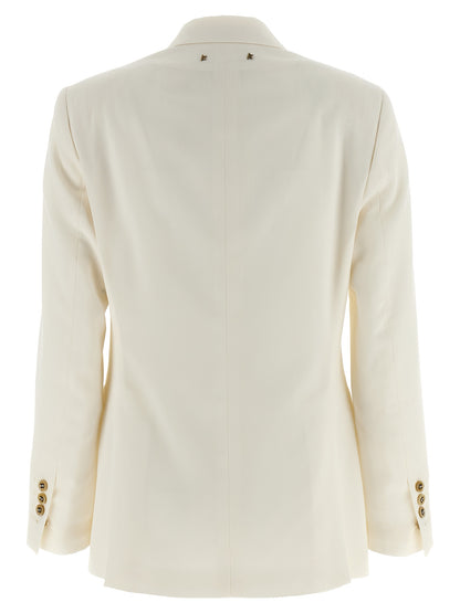 Golden Goose White Polyester Blazer