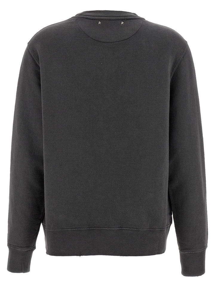 Golden Goose Gray Cotton Sweatshirt