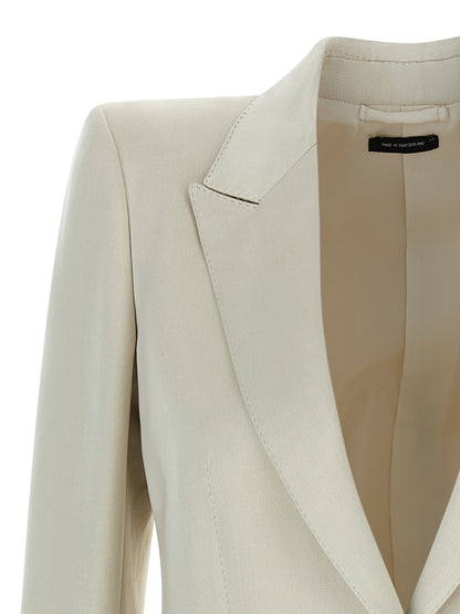 Tom Ford Beige Cotton Blazer