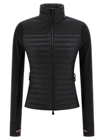 Moncler Grenoble Black Polyamide Cardigan