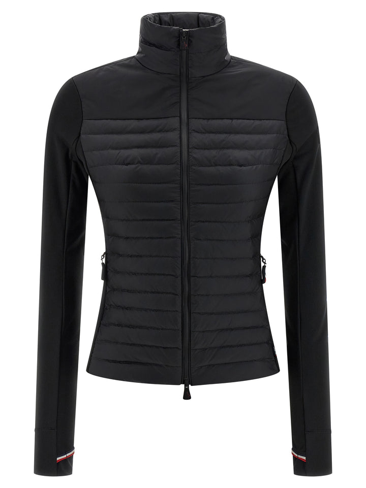 Moncler Grenoble Black Polyamide Cardigan