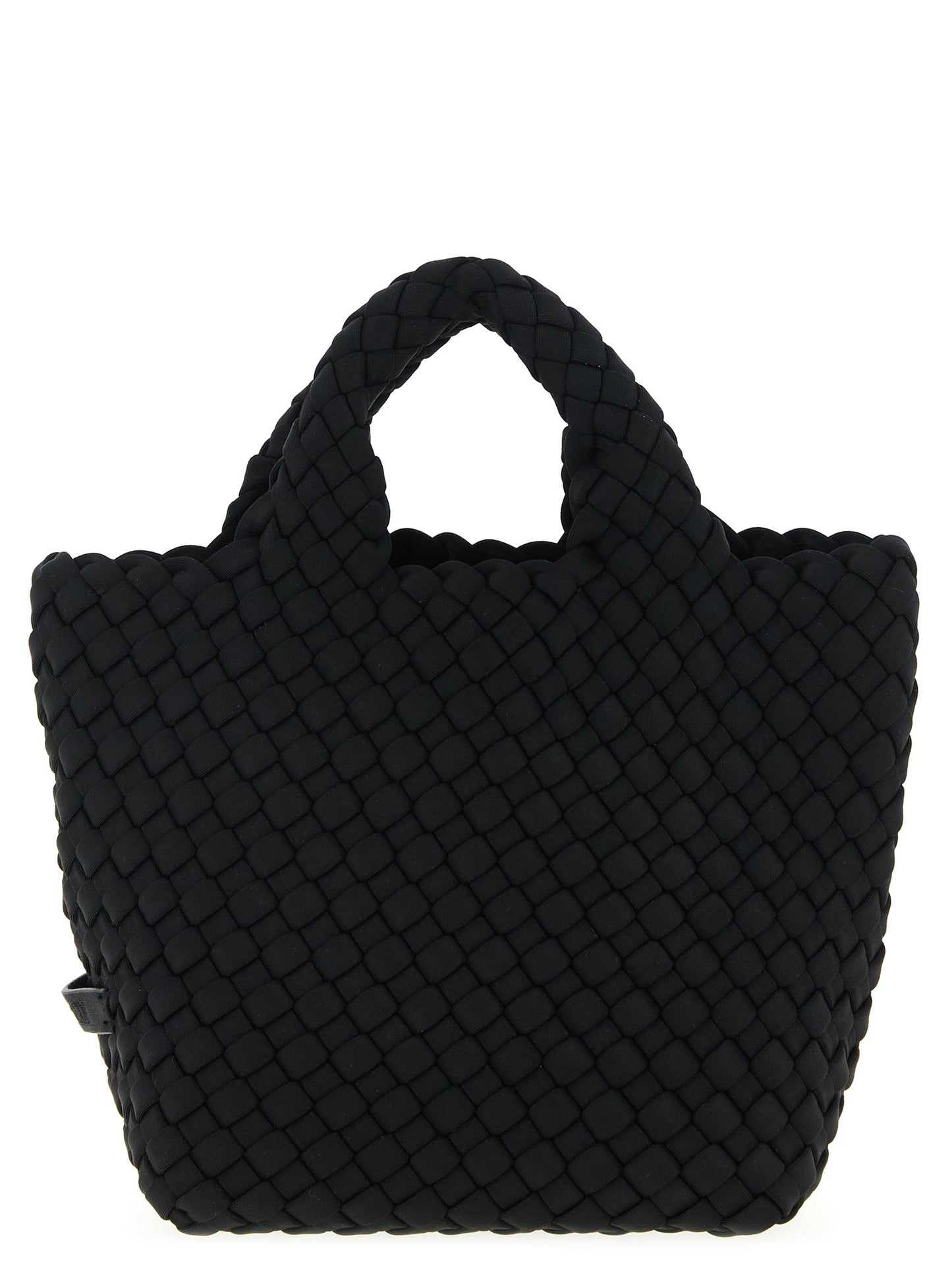 NAGHEDI Black Neoprene Tote Bag