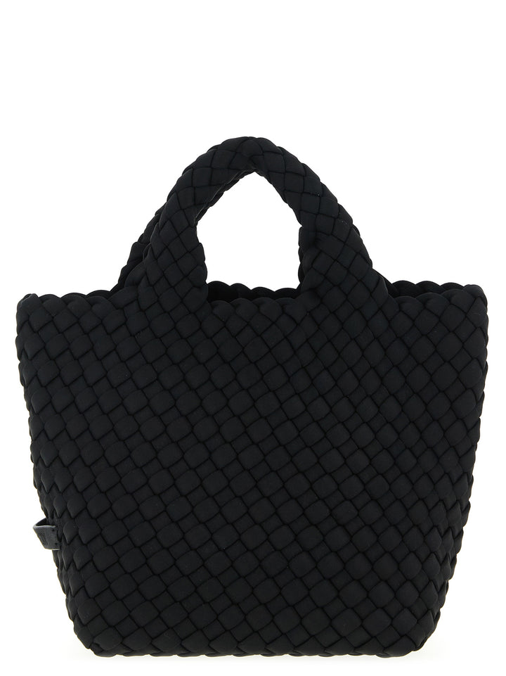 NAGHEDI Black Neoprene Tote Bag
