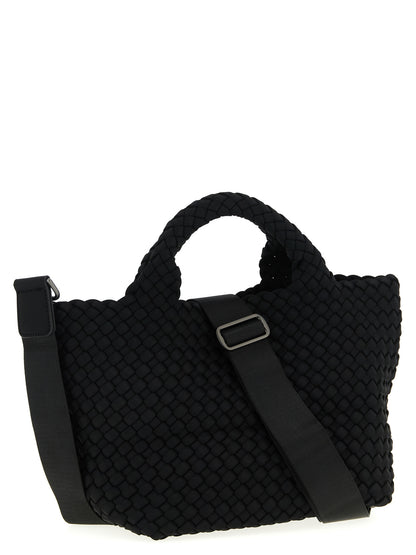 NAGHEDI Black Neoprene Tote Bag