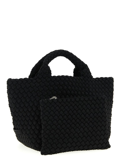 NAGHEDI Black Neoprene Tote Bag