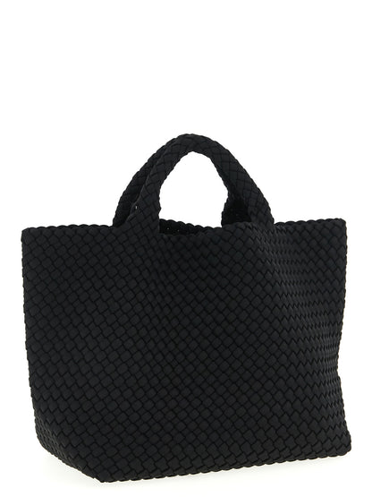 NAGHEDI Black Neoprene Tote Bag