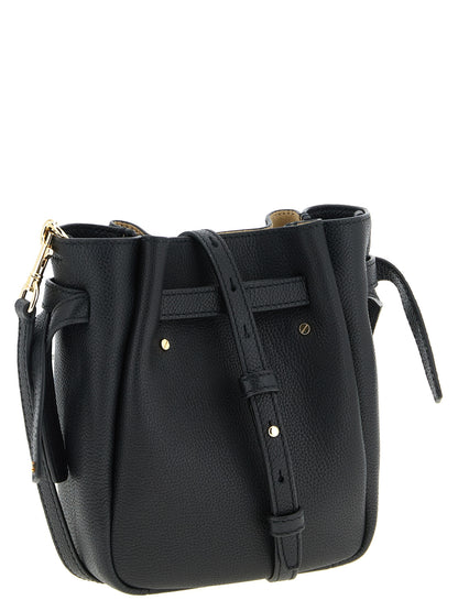 Tory Burch Black Cowhide Crossbody Bag