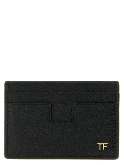 Tom Ford Black Calfskin Cardholder