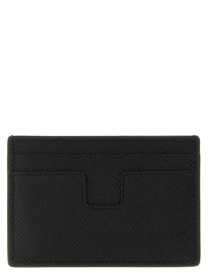 Tom Ford Black Calfskin Cardholder