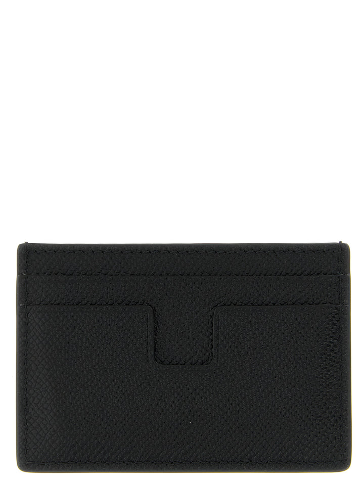 Tom Ford Black Calfskin Cardholder