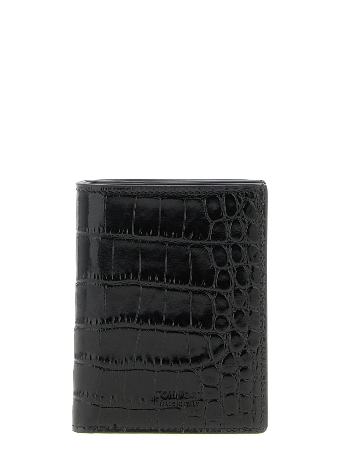 Tom Ford Black Calfskin Cardholder