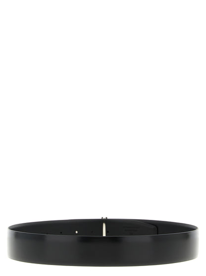 Tom Ford Black Calfskin Regular Belt