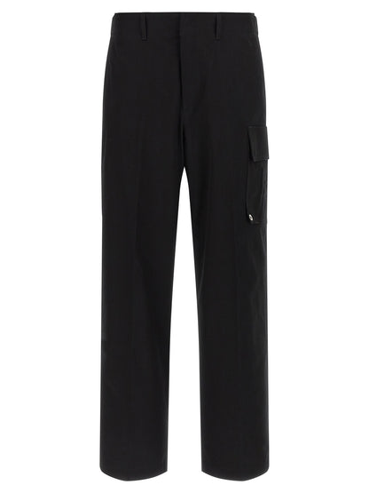 Fendi Black Cotton Cargo Pants