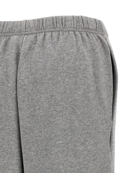 MM6 Maison Margiela Gray Cotton Joggers (Workout Pants)