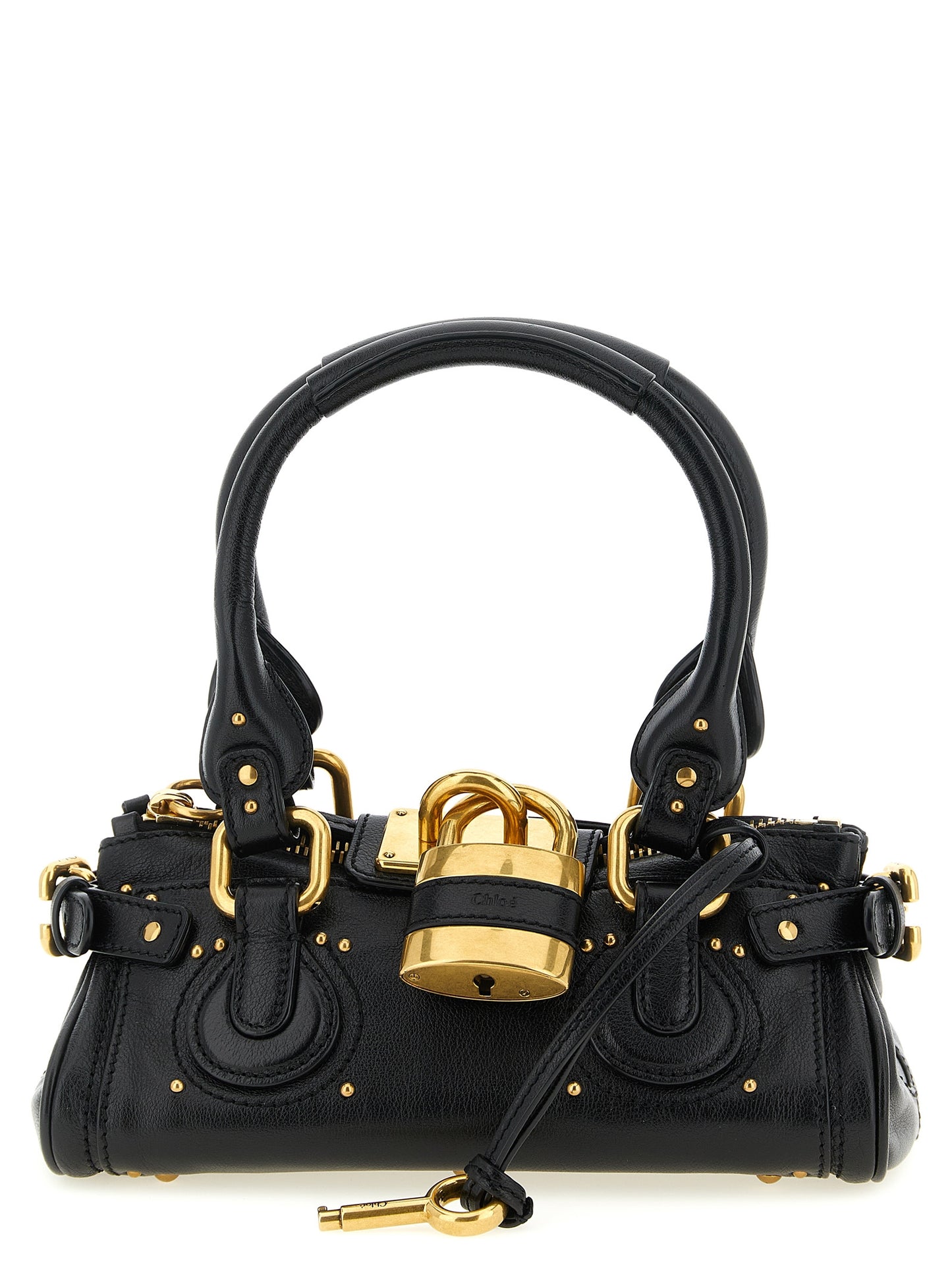 Chloé Black Buffalo Leather Handbag