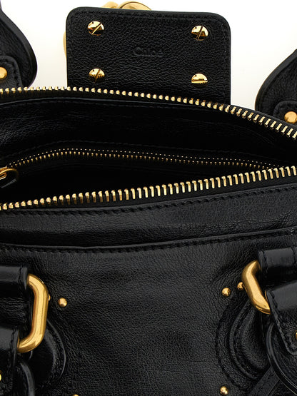 Chloé Black Buffalo Leather Handbag