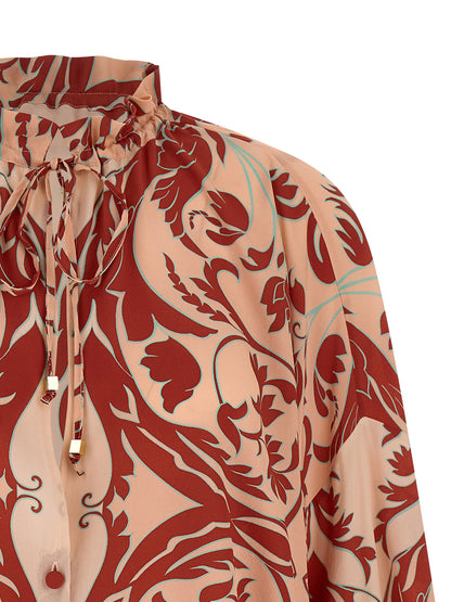 F.R.S. - FOR RESTLESS SLEEPERS Multicolor Silk Blouse