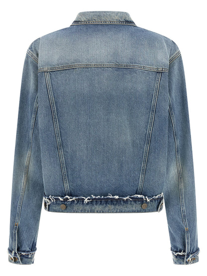 Maison Margiela Blue Cotton Denim Jacket