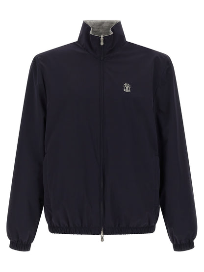 Brunello Cucinelli Multicolor Polyamide Shell Jacket