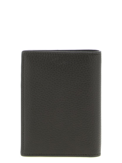 Saint Laurent Brown Calfskin Leather Wallet