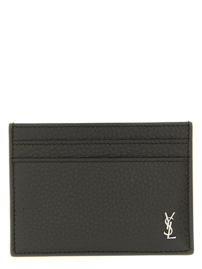 Saint Laurent Brown Calfskin Cardholder