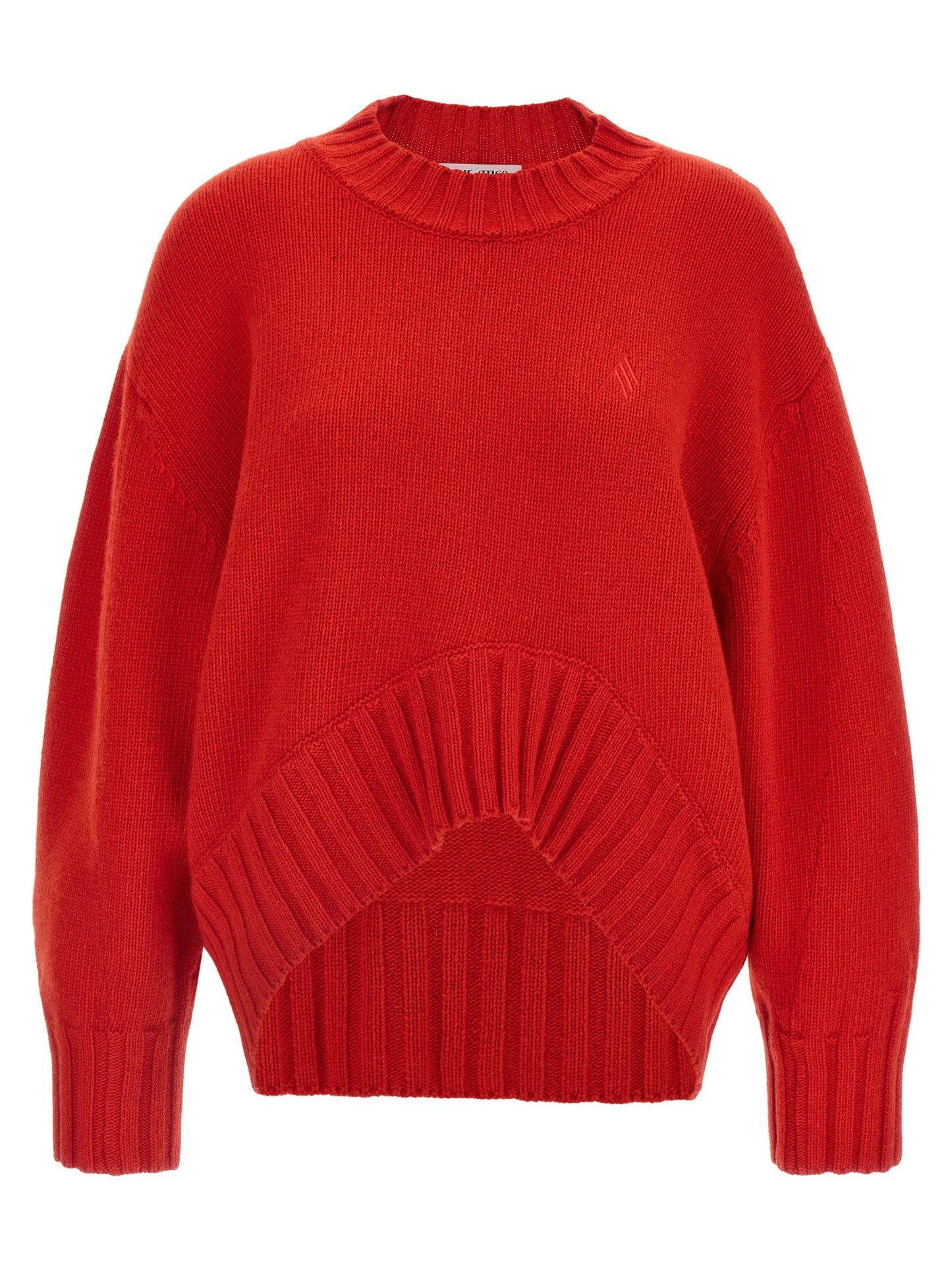 The Attico Multicolor Virgin Wool Cardigan