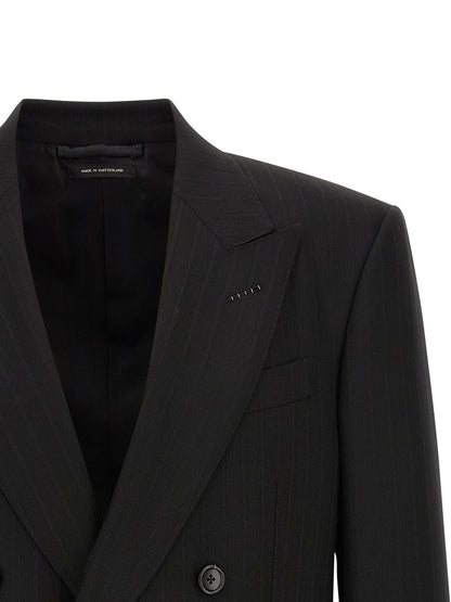Tom Ford Black Wool Blazer