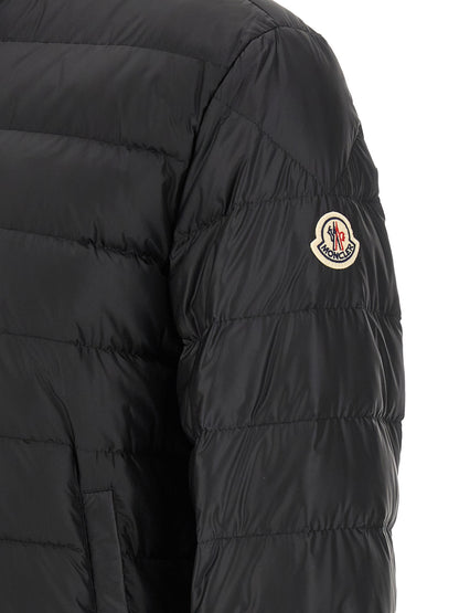 Moncler Black Polyamide Full-Length Jacket