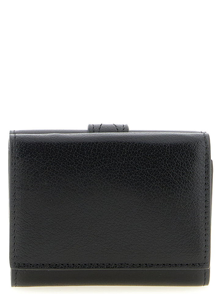 Chloé Black Buffalo Leather Cardholder