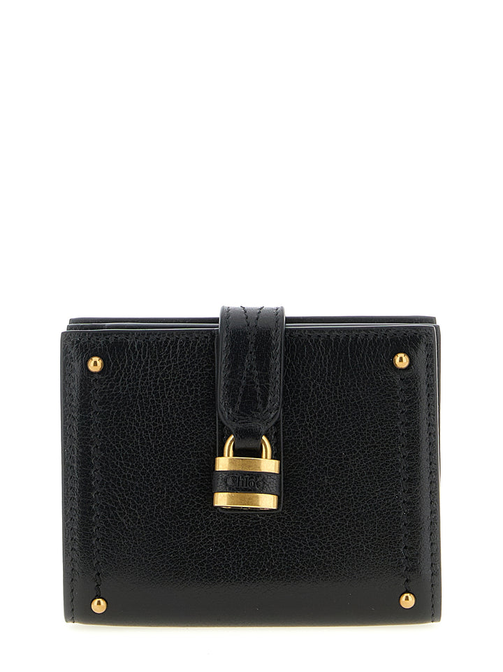 Chloé Black Buffalo Leather Cardholder