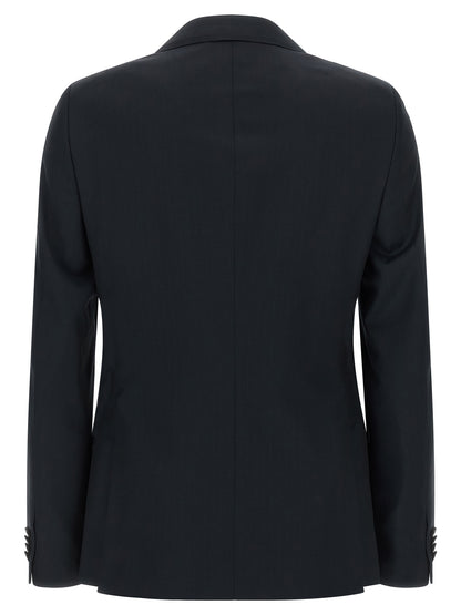 ZEGNA Blue Wool Two-Piece Suit