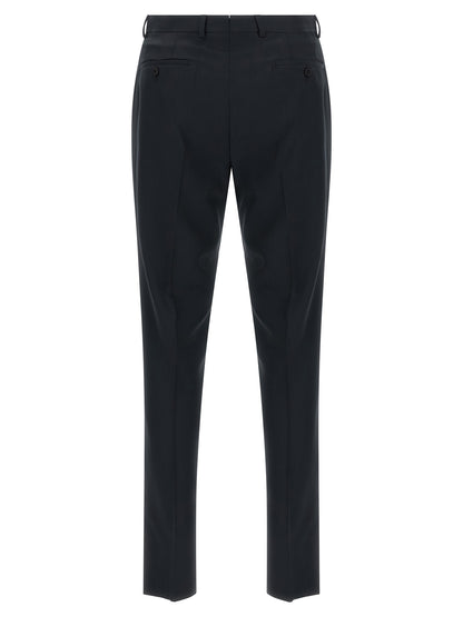 ZEGNA Blue Wool Two-Piece Suit