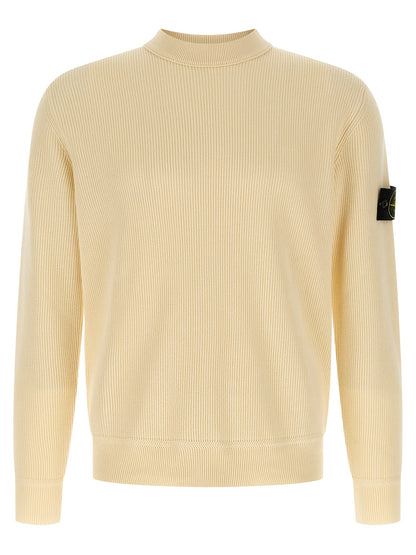 Stone Island Beige Cotton Cardigan