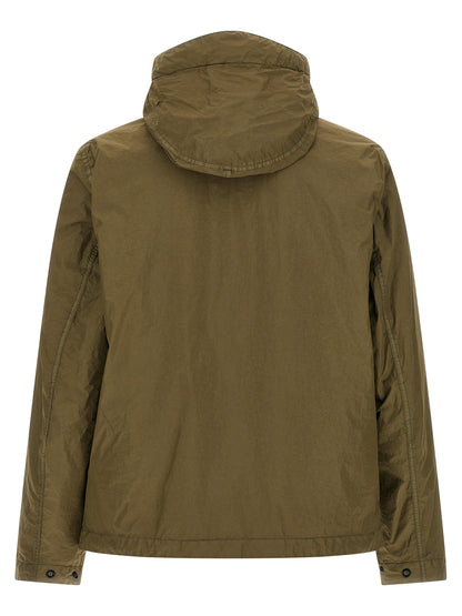 Stone Island Bicolor Polyamide Shell Jacket