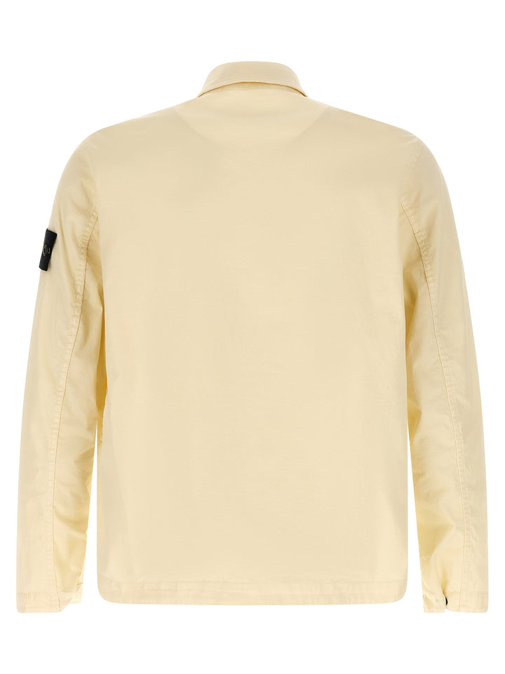 Stone Island Beige Cotton Blouse