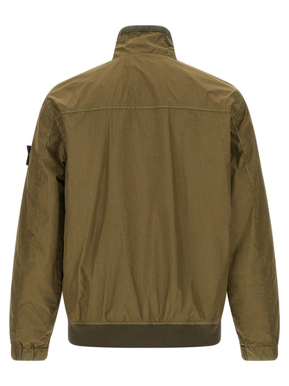Stone Island Bicolor Polyamide Shell Jacket